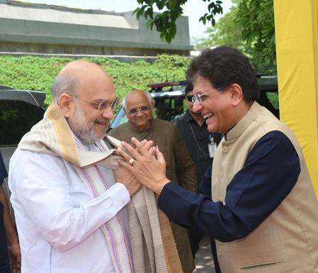 Piyush Goyal credits Amit Shah’s ‘structured planning’ for push towards Naxal-free India