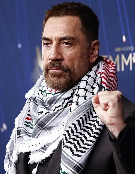 Javier Bardem says Hollywood is finally speaking up for Palestine