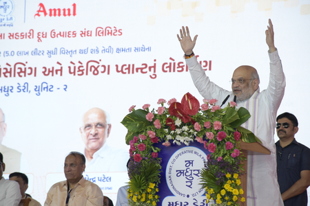 75 pc of Madhur Dairy plant profits will go directly to livestock rearers: HM Amit Shah