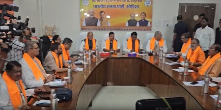 BJP Chief Nitin Nabin stresses stronger party-govt coordination during Odisha visit