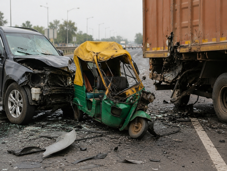 Six killed in multi-vehicle collision in Bihar’s Khagaria district