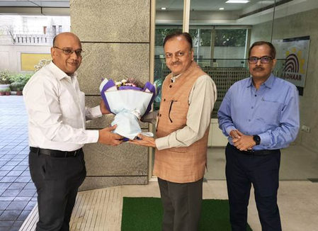 Saurabh Vijay takes charge as CEO of Unique Identification Authority of India