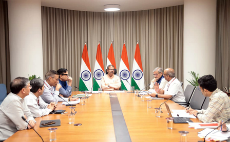Education Minister Dharmendra Pradhan chairs review meet on NEET re-exam preparations