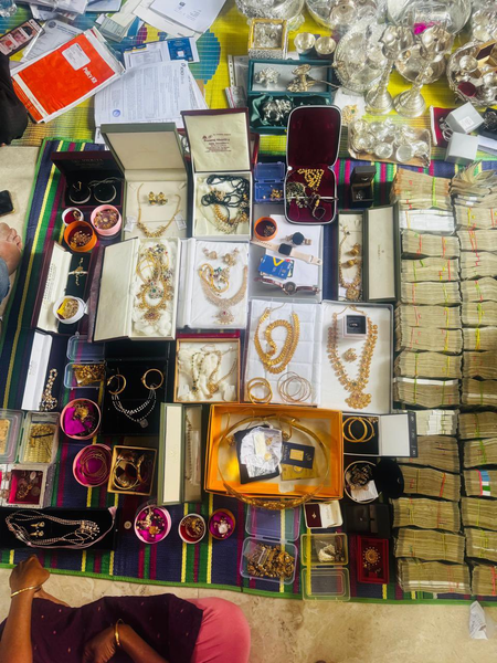 ACB searches Telangana official’s premises, unearths Rs 1.10 crore cash, gold