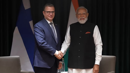 PM Modi holds talks with Finnish counterpart Petteri Orpo in Norway