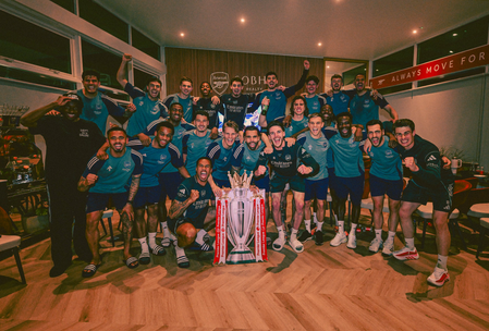 Arsenal win first Premier League title in 22 years