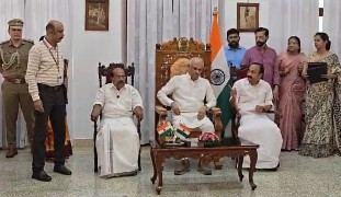 From red bastion to Cong-led treasury bench, Sudhakaran becomes Kerala Pro-tem Speaker