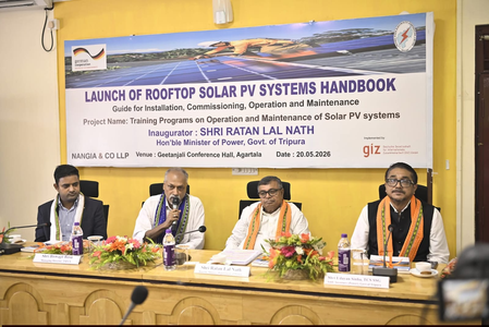 Tripura to offer rooftop solar panels for Rs 1,000 under PM Surya Ghar scheme