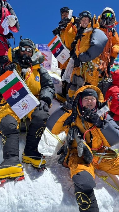 BSF women conquer Mt Everest as force marks diamond jubilee; Amit Shah praises ‘Nari Shakti’