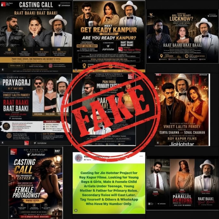 Casting director Vineet Lalita Pandey called out by production house for issuing fake casting calls under its name