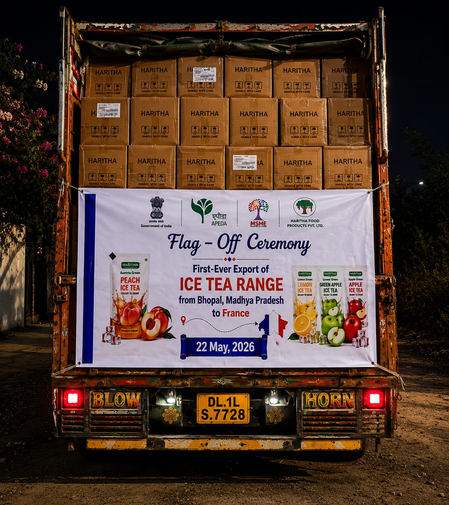 1st shipment of flavoured iced tea sent from Bhopal to Switzerland: Piyush Goyal
