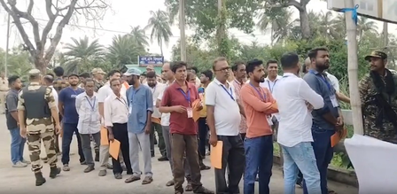 Falta counting: Massive lead for BJP in early trends, Trinamool at 4th position