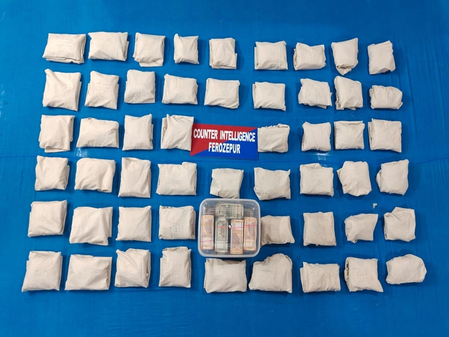 Cross-border module busted; 28.12 kg heroin seized in Punjab
