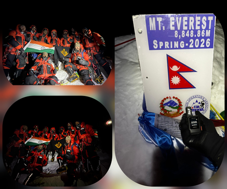 India’s elite NSG team successfully scales Mt. Everest