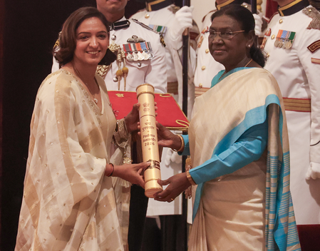 ‘From a young girl with dreams to representing India’: Harmanpreet expresses gratitude after receiving Padma Shri