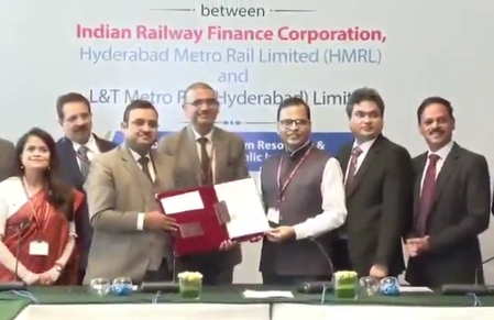Telangana secures Rs 13,600 crore refinancing support for Hyderabad Metro Rail