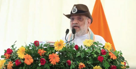 Amit Shah visits historic BSF Sanchu Post in Bikaner; interacts with soldiers