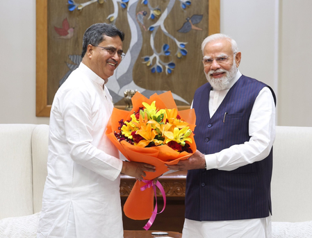 Tripura CM meets PM Modi, congratulates him on 12 years of service to nation; Bengal poll victory