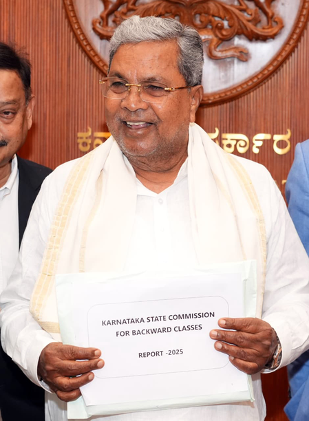Siddaramaiah receives caste census report amid exit speculation