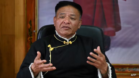 Tibet-in-exile head Penpa Tsering sworn in for second term