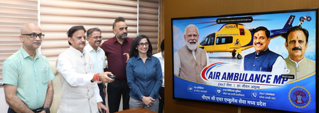 MP govt launches air ambulance app to reduce critical care delays