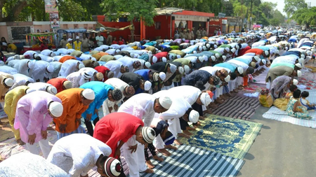 First in years: Bakrid namaz moves from Red Road to Brigade Parade Ground in Kolkata