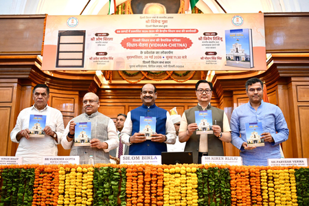 Speaker Om Birla releases Delhi House journal, 89 volumes of Central Legislative Assembly discussions