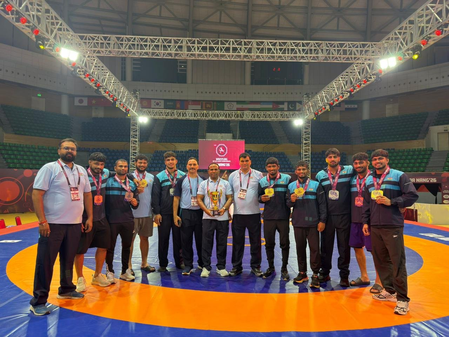 PM Modi congratulates Indian wrestlers for outstanding performance in 2026 U23 Asian Championships