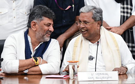 D.K. Shivakumar hails Siddaramaiah’s legacy after Karnataka CM’s resignation from top post