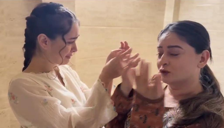 Rishita Kothari becomes inconsolable on Mahhi Vij’s last day on the sets of ‘Seher Hone Ko Hai’
