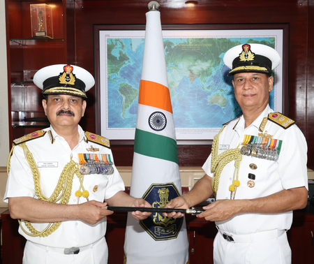 Vice Admiral Ajay Kochhar assumes charge as 48th Vice Chief of Naval Staff