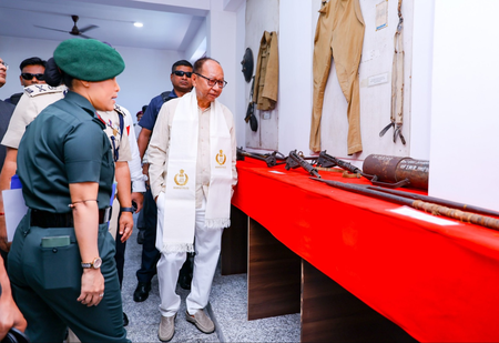 Manipur CM opens police museum with WWII artefacts