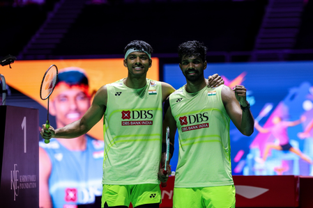 Singapore Open 2026: Satwik-Chirag upset reigning world champions to reach men’s doubles final