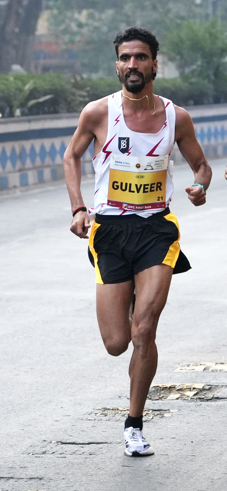 Gulveer Singh becomes first Indian to clock a sub-four-minute mile