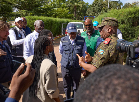 WHO chief visits Congo amid Ebola outbreak