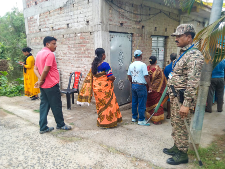 Falta repoll: 20.47 pc voting in 1st two hours; Trinamool polling agents missing from booths