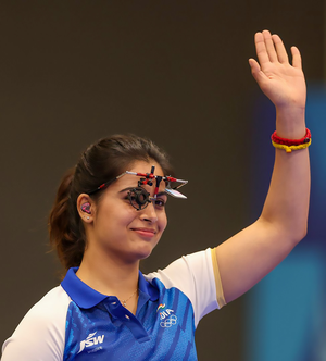 Manu to compete in three events as NRAI names squad for blue-riband Munich WC