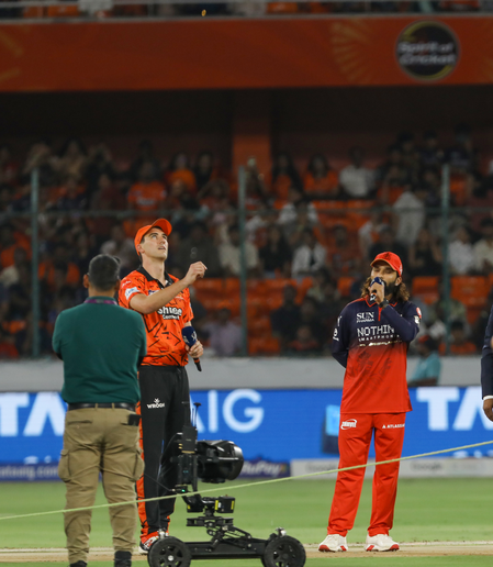 IPL 2026: SRH elect to bat first as RCB bring back Patidar for injured Bethell