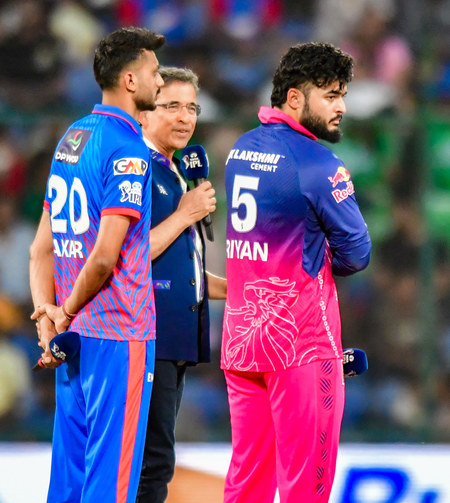 IPL 2026: Vijay handed debut as DC elect to bowl first against RR, Ravi gets debut cap