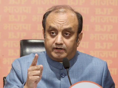 Sudhanshu Trivedi questions Sonia Gandhi over criticism of Centre’s stand on Gaza