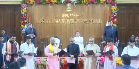 Bengal cabinet expansion: 35 MLAs take oath as ministers