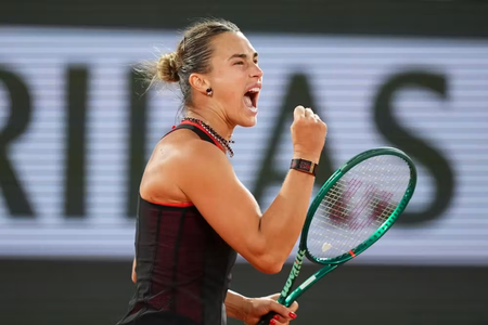 French Open: Sabalenka beats Osaka to reach 14th consecutive major QF