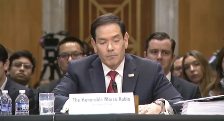 Democrats press Rubio on aid, Ebola response