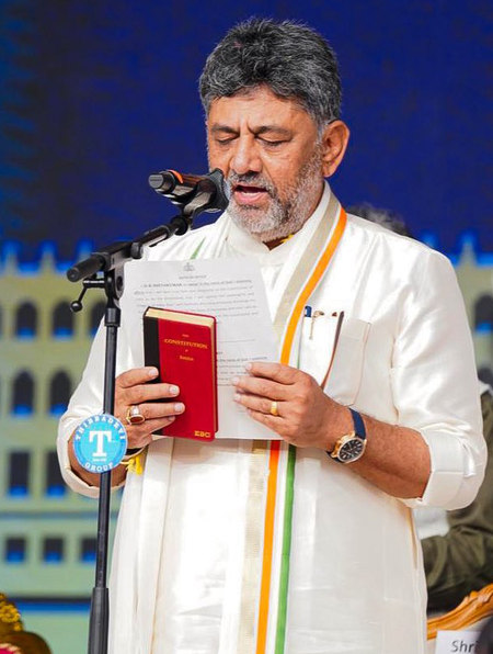 Karnataka BJP, Kumaraswamy congratulate CM Shivakumar