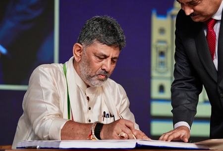 ‘Power hunger behind internal rift’: K’taka BJP predicts early fall of Shivakumar govt