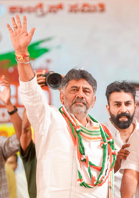 Always helped Congress move forward: Leaders hail D.K. Shivakumar ahead of K’taka CM oath ceremony