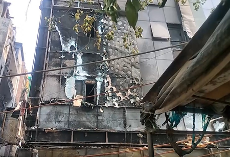Malviya Nagar fire: VP Radhakrishnan condoles loss of lives, L-G Sandhu assures help