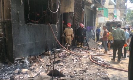 Amit Shah, Rajnath Singh express grief over loss of lives in Malviya Nagar fire