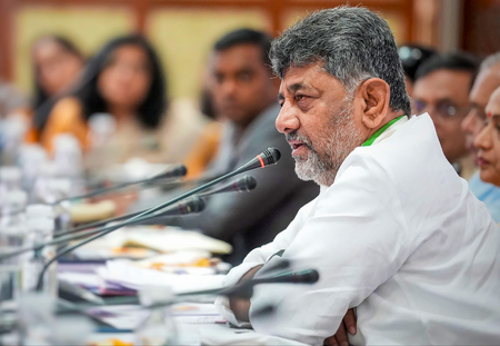 K’taka: CM DK Shivakumar keeps Finance, allocates portfolios to 13 ministers