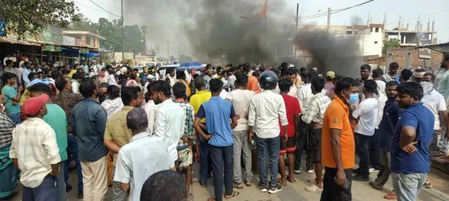 Protest erupts in Ranchi over youth’s killing, two arrested